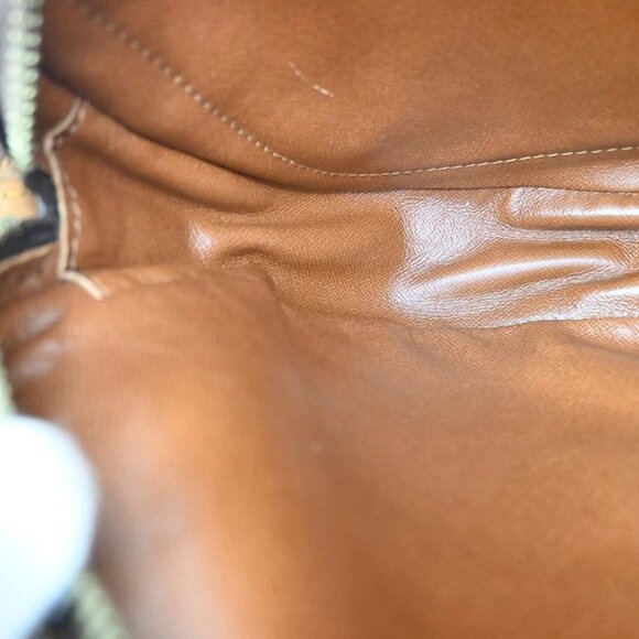 LOUIS VUITTON Jeune Fille GM Shoulder Bag Monogram Leather Brown - Picture 10 of 14